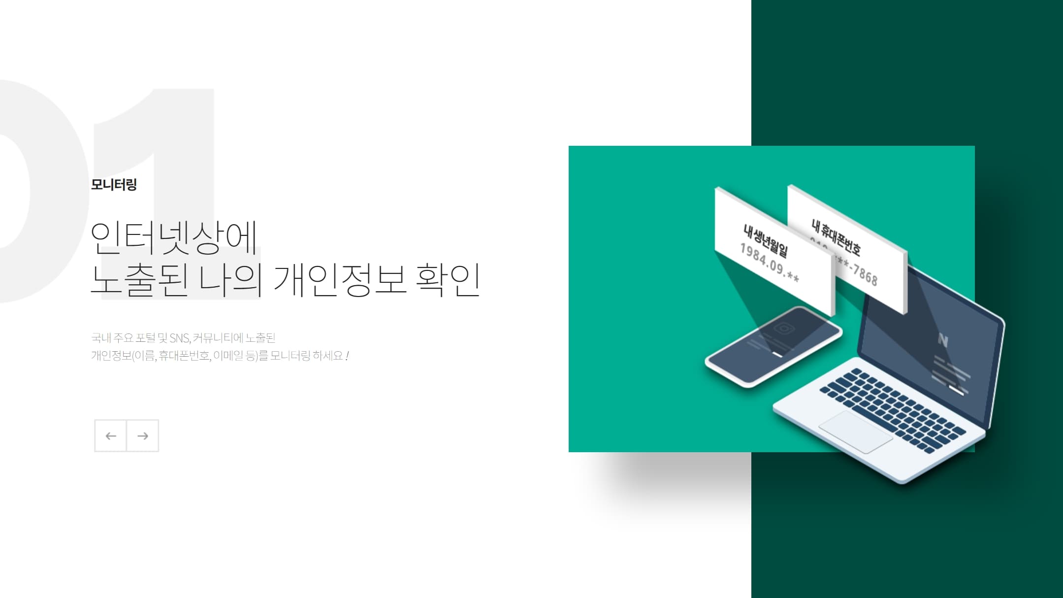 개인정보 모니터링